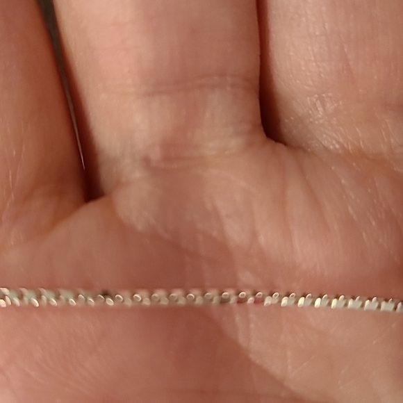 Natural freshwater pearl with leaves sterling silver necklace - Picture 3 of 4